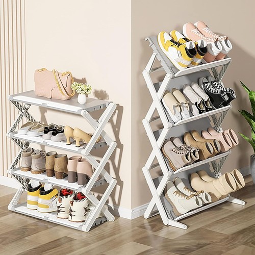 Foldable shoe rack stand - shoe,