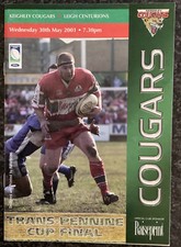 RUGBY LEAGUE PROGRAMME TRANS