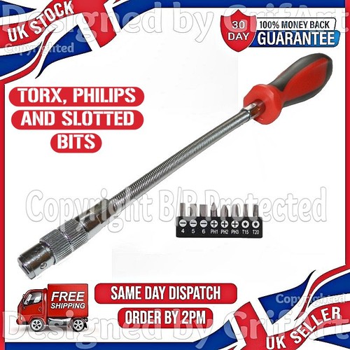 9pc flexible screwdriver - flexible,