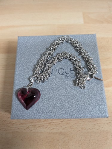 Lalique silver charm bracelet - lalique,