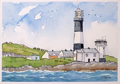 Original watercolour - an,
