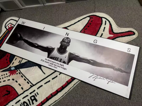 Michael jordan wings - michael, poster
