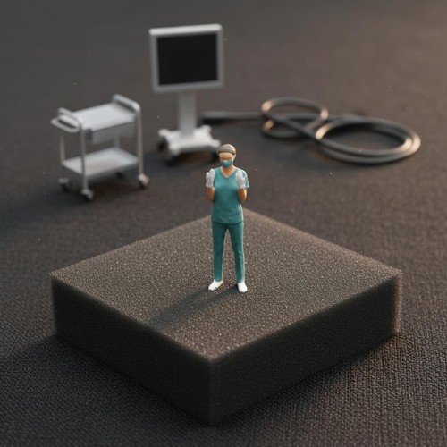 Surgery scene model - scene, detailed