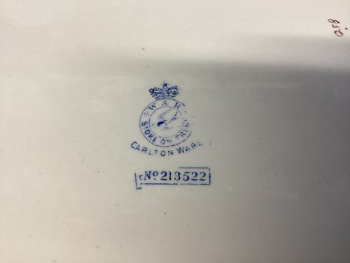 Antique carlton ware cheese - antique,