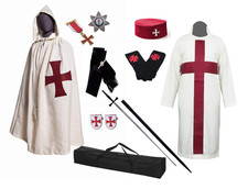Knights Templar Masonic KT Full Regalia Set - All Items - New
