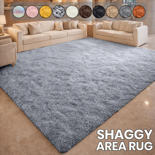 Fluffy rugs anti slip - fluffy,