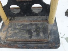 vintage brick cutter building tool