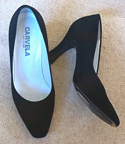 Carvela black suede - carvela, pointed
