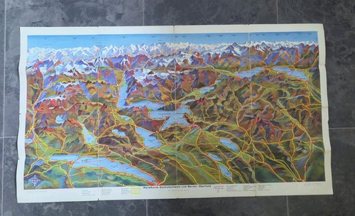 C1953 switzerland swiss alps - switzerland,