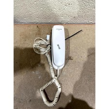 Argos Opticom B100 Slimline Corded Telephone White Digital Display Wall Mounting