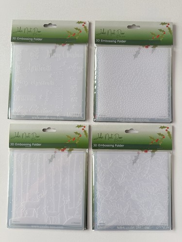 John next door embossing - door,