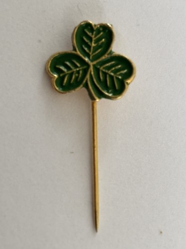 Shamrock lapel pin - shamrock, badge