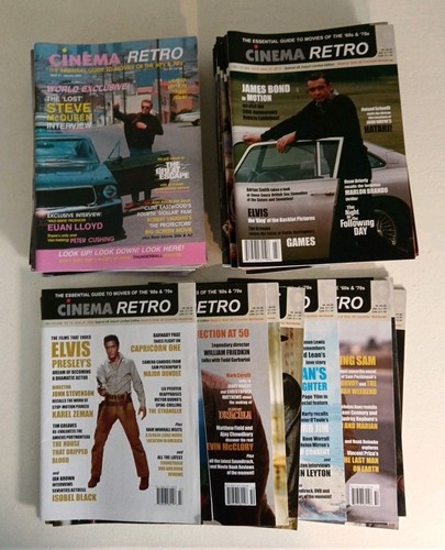 Cinema retro magazines - retro, film