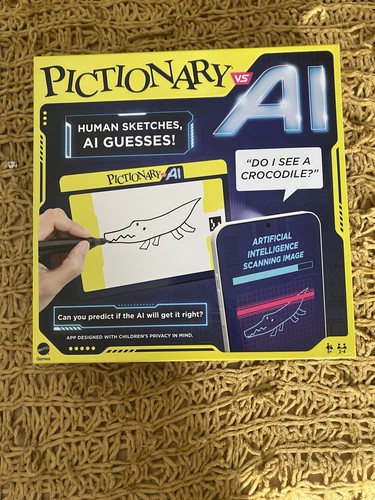 Pictionary board game - game, vs