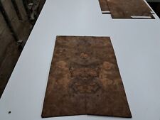 BURR WALNUT Veneer - 2 NATURAL WOOD Sheets - 450mm x 160mm