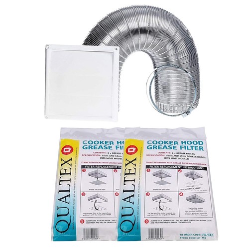 125mm vent hose ducting - ducting, kit