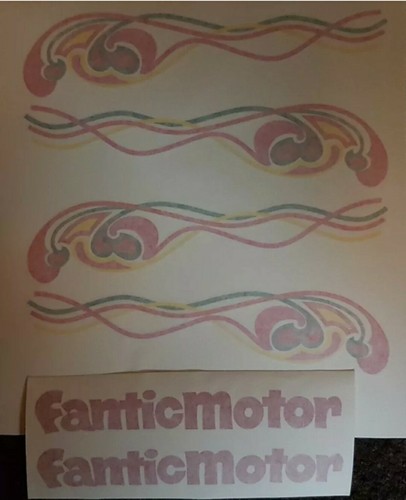 Fantic chopper decal - fantic,
