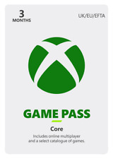 3 MONTH XBOX LIVE GOLD (GAME PASS CORE) MEMBERSHIP - XB Series X|S Region Free
