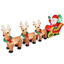 10FT Long Blow Up Christmas