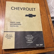 CHEVROLET PARTS & ACCESSORIES