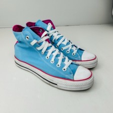 Converse All Star Hi Blue Pink