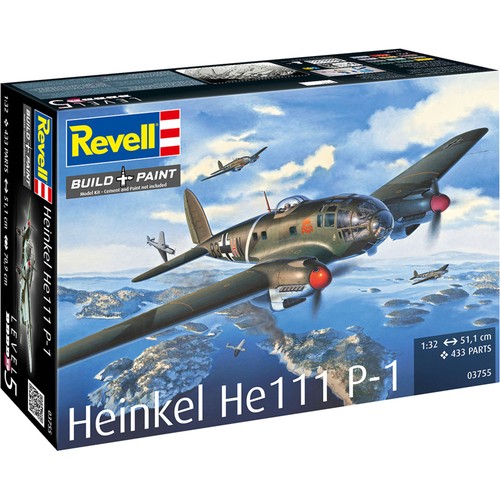 Revell heinkel 111p - heinkel, he