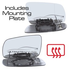 Wing Mirror Glass Audi A4 B5