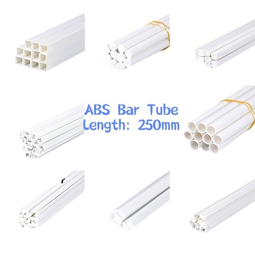 White abs styrene - white, plastic