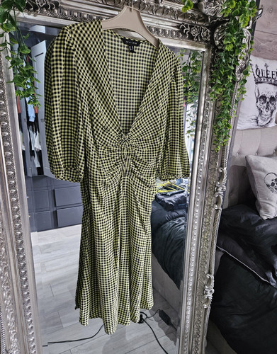 New look yellow black gingham - new,
