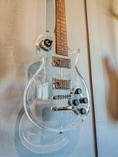 Wesley Acryl-O-Paul Single Cut Transparent Acrylic Guitar - Very Good Condition