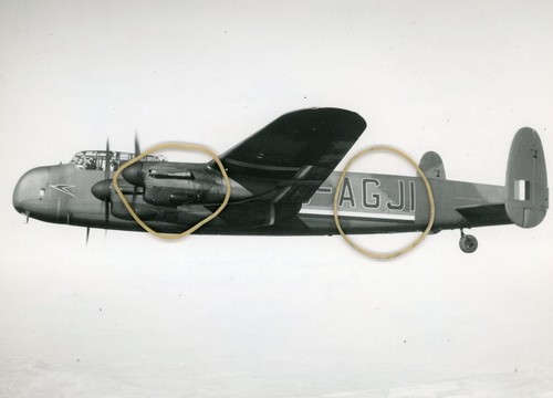 Avro lancaster original - avro,