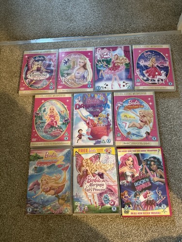 Barbie dvd bundle children - barbie,