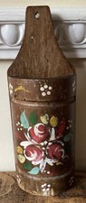 Vintage Kitchen Utensil Holder Match/ Spoon Holder 21 Cms Tall