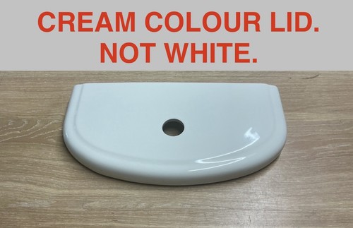 Toilet cistern lid - cistern, cream