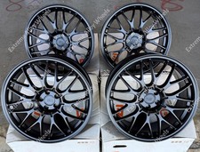 19" Black Motegi MR153 Alloy Wheels Fits Subaru Impreza Legacy Outback 5x100