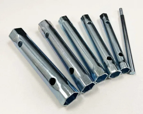 6pc tubular box - wrench, set