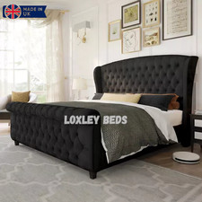 Loxley Tulip Wing Sleigh Bed