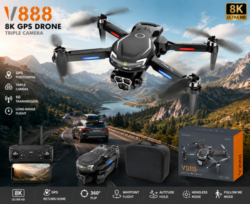 V88 drone gps - 5g,