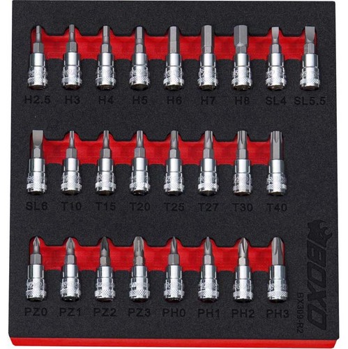 Boxo tools 25pc master - tools, 1/4"dr