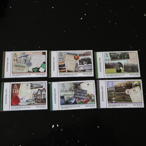 Isle man stamps - man, 6