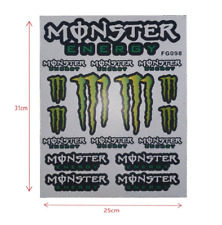 Monster Energy Stickers - Waterproof, Weatherproof and Durable - Universal Use