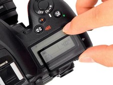 Top External Outer Protective Glass LCD Screen Repair part Nikon D500 - UK STOCK