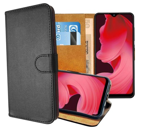 Leather wallet flip cover - wallet, case
