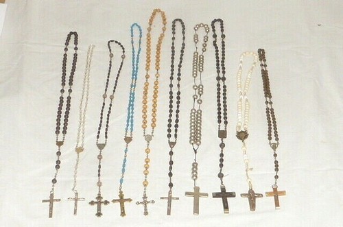 Old rosaries rosary kruzifx - rosaries,