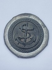 WW2 British Royal Navy Greatcoat/ Overcoat 30mm Button Manufacturing Die