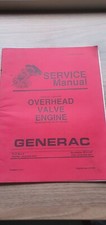 GENERAC Overhead Valve Engine Service Manual Models - GN190/191/220