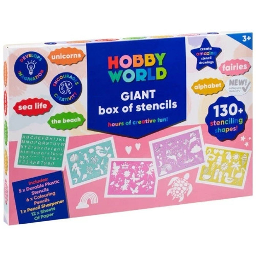 Hobby world large giant - box, of