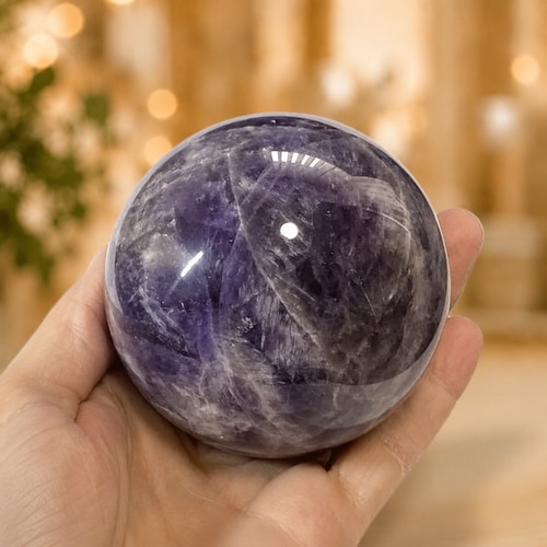 Large dream amethyst crystal - large,