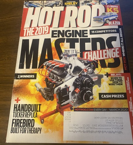 Hot rod magazine engine - magazine,