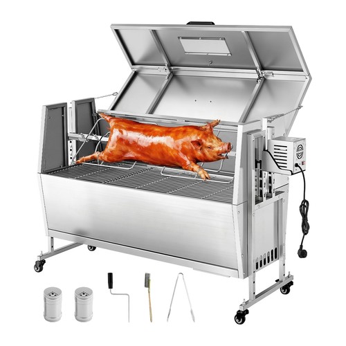 Rotisserie bbq grill 38w - 57",